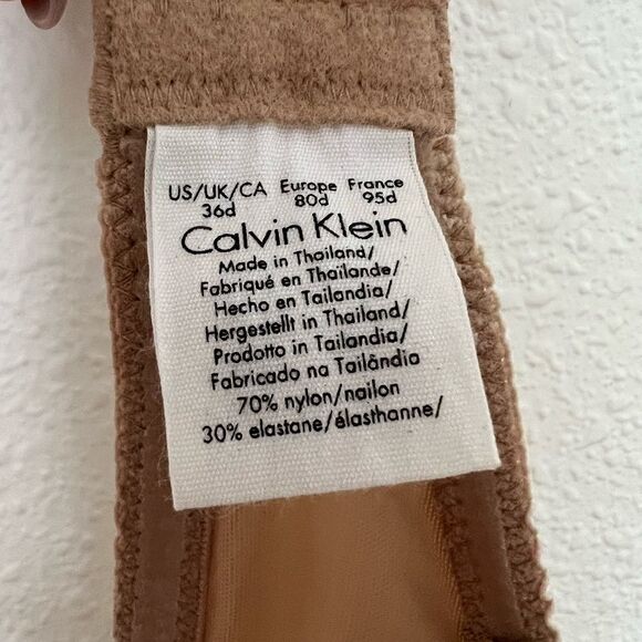 CALVIN KLEIN strapless bra size 36D - Picture 7 of 8